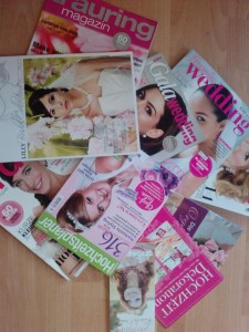 Nur eine kleine Auswahl meines Zeitschriftenbergs...